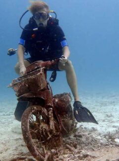 Underwater scooter at Racha Yai ;-)